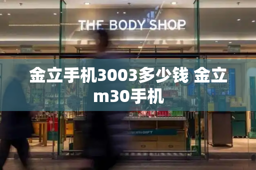 金立手机3003多少钱 金立m30手机