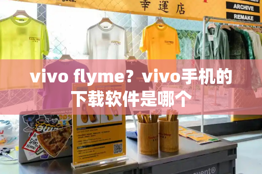 vivo flyme？vivo手机的下载软件是哪个-第1张图片-星选测评