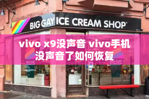 vivo x9没声音 vivo手机没声音了如何恢复-第1张图片-星选测评