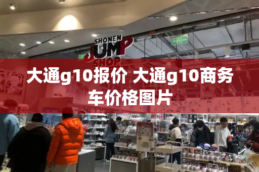 大通g10报价 大通g10商务车价格图片