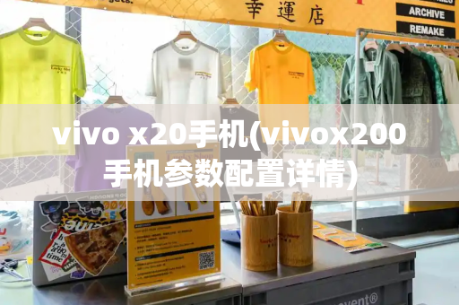 vivo x20手机(vivox200手机参数配置详情)-第1张图片-星选测评