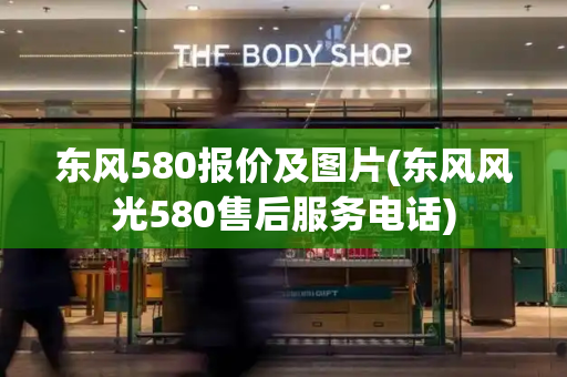 东风580报价及图片(东风风光580售后服务电话)-第1张图片-星选测评