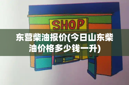 东营柴油报价(今日山东柴油价格多少钱一升)