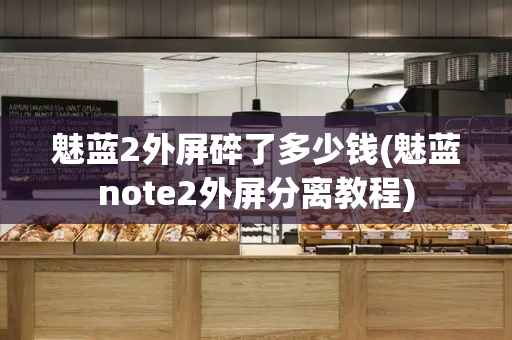 魅蓝2外屏碎了多少钱(魅蓝note2外屏分离教程)