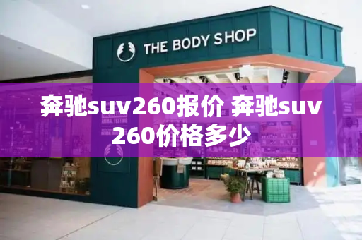 奔驰suv260报价 奔驰suv260价格多少-第1张图片-星选测评