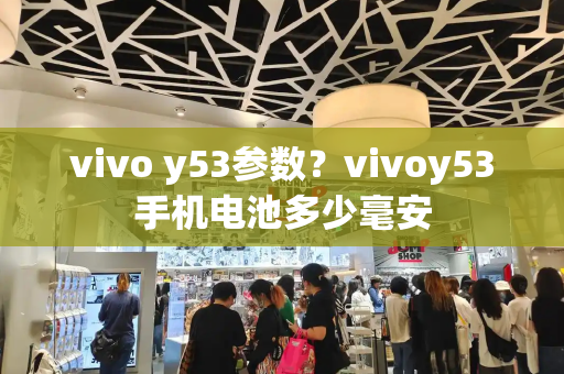 vivo y53参数？vivoy53手机电池多少毫安-第1张图片-星选测评