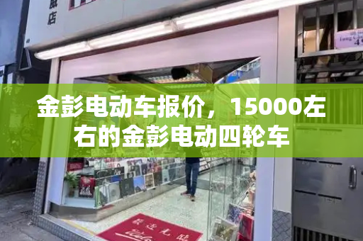 金彭电动车报价，15000左右的金彭电动四轮车-第1张图片-星选测评