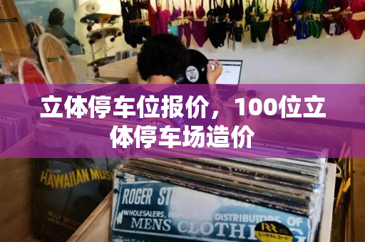 立体停车位报价，100位立体停车场造价-第1张图片-星选测评