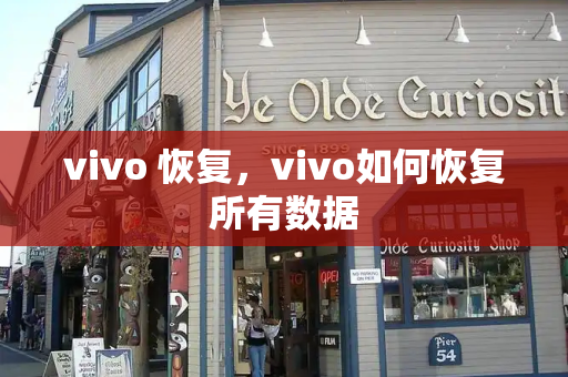 vivo 恢复，vivo如何恢复所有数据-第1张图片-星选测评