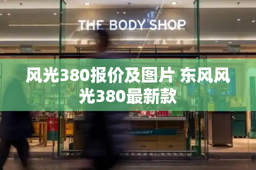 风光380报价及图片 东风风光380最新款