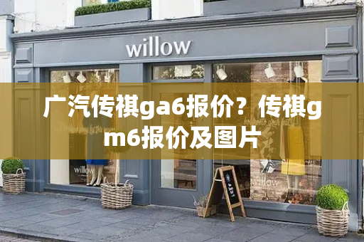 广汽传祺ga6报价？传祺gm6报价及图片