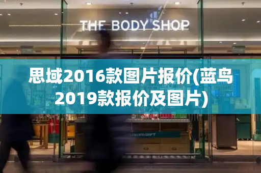 思域2016款图片报价(蓝鸟2019款报价及图片)