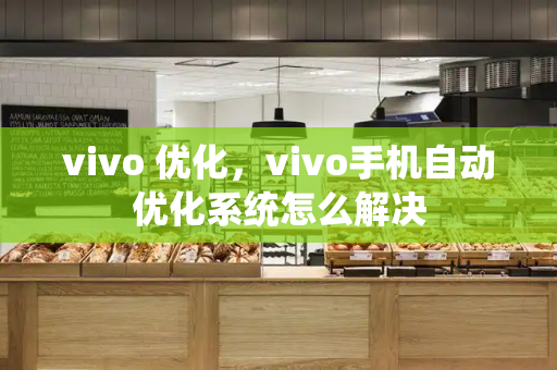 vivo 优化，vivo手机自动优化系统怎么解决-第1张图片-星选测评