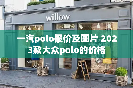 一汽polo报价及图片 2023款大众polo的价格-第1张图片-星选测评