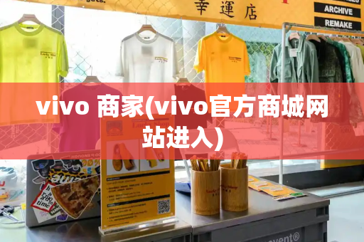 vivo 商家(vivo官方商城网站进入)