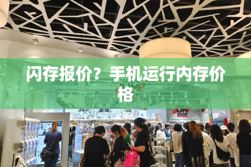 闪存报价？手机运行内存价格