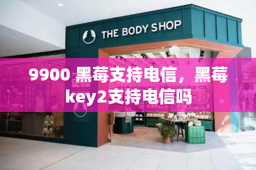 9900 黑莓支持电信，黑莓key2支持电信吗