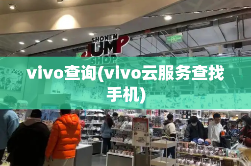 vivo查询(vivo云服务查找手机)-第1张图片-星选测评