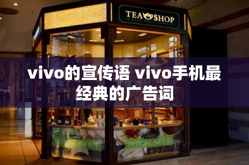 vivo的宣传语 vivo手机最经典的广告词-第1张图片-星选测评