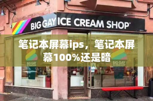 笔记本屏幕ips，笔记本屏幕100%还是暗