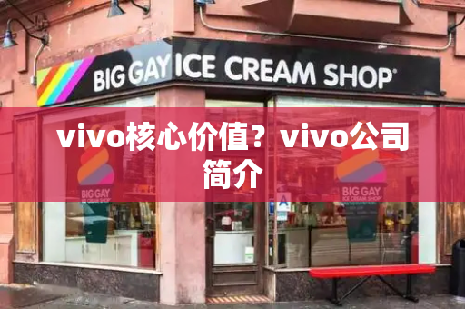 vivo核心价值？vivo公司简介