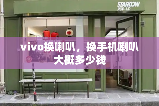 vivo换喇叭，换手机喇叭大概多少钱