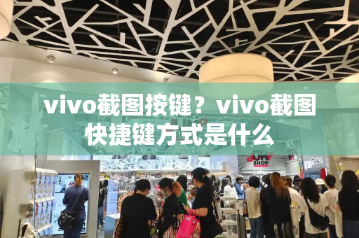 vivo截图按键？vivo截图快捷键方式是什么-第1张图片-星选测评