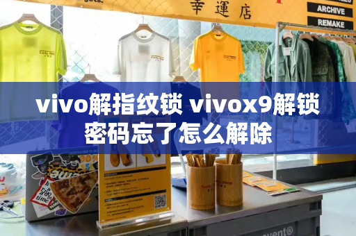 vivo解指纹锁 vivox9解锁密码忘了怎么解除