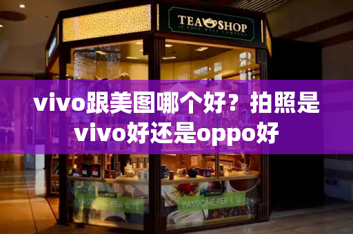 vivo跟美图哪个好？拍照是vivo好还是oppo好