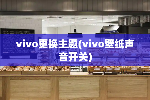 vivo更换主题(vivo壁纸声音开关)-第1张图片-星选测评