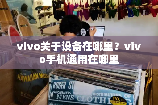 vivo关于设备在哪里？vivo手机通用在哪里-第1张图片-星选测评