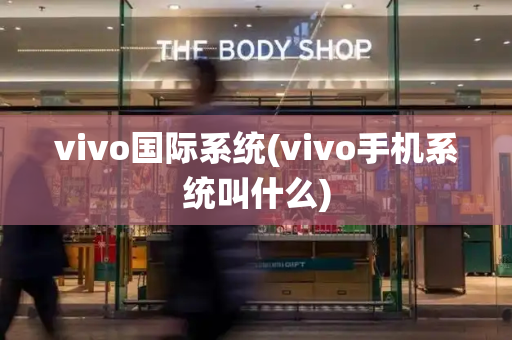 vivo国际系统(vivo手机系统叫什么)