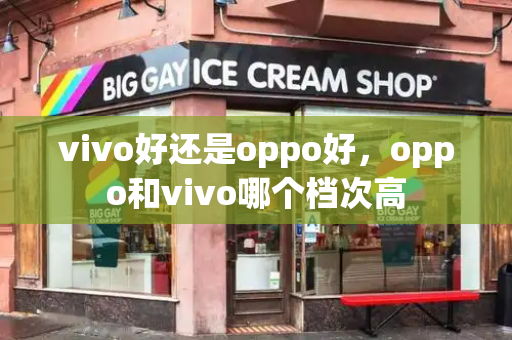 vivo好还是oppo好，oppo和vivo哪个档次高-第1张图片-星选测评