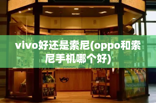 vivo好还是索尼(oppo和索尼手机哪个好)