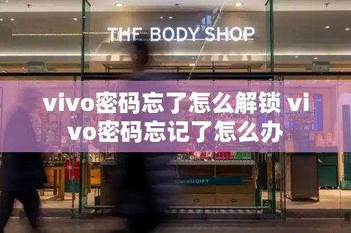 vivo密码忘了怎么解锁 vivo密码忘记了怎么办-第1张图片-星选测评