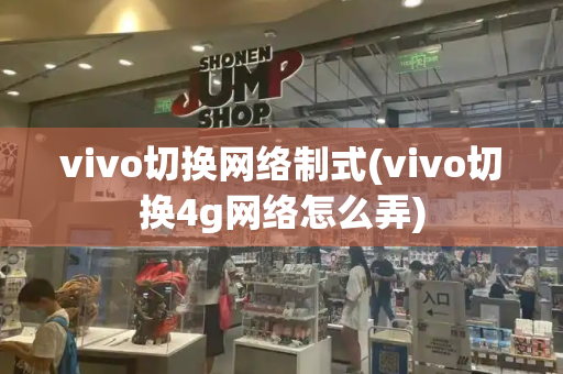 vivo切换网络制式(vivo切换4g网络怎么弄)