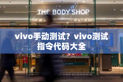 vivo手动测试？vivo测试指令代码大全