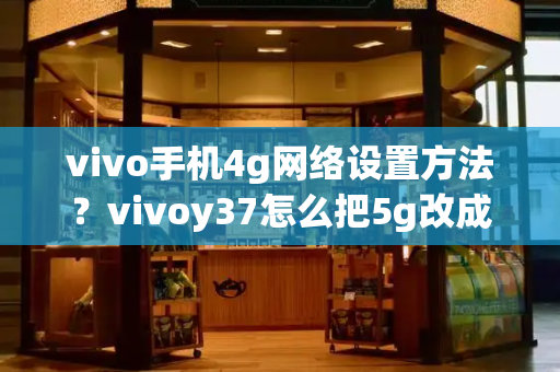 vivo手机4g网络设置方法？vivoy37怎么把5g改成4g-第1张图片-星选测评