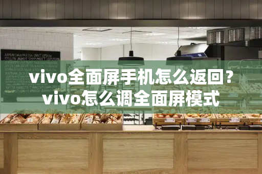 vivo全面屏手机怎么返回？vivo怎么调全面屏模式