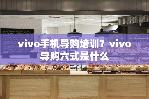 vivo手机导购培训？vivo导购六式是什么-第1张图片-星选测评