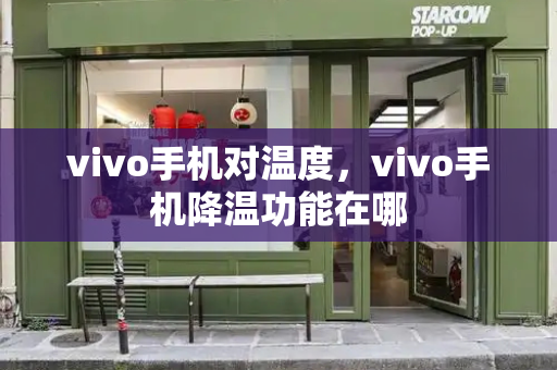 vivo手机对温度，vivo手机降温功能在哪-第1张图片-星选测评