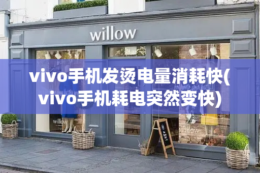 vivo手机发烫电量消耗快(vivo手机耗电突然变快)-第1张图片-星选测评