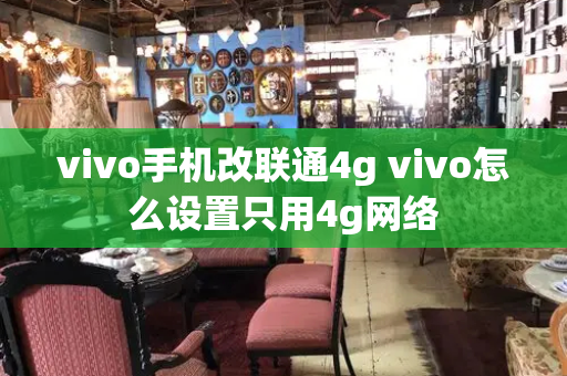 vivo手机改联通4g vivo怎么设置只用4g网络-第1张图片-星选测评