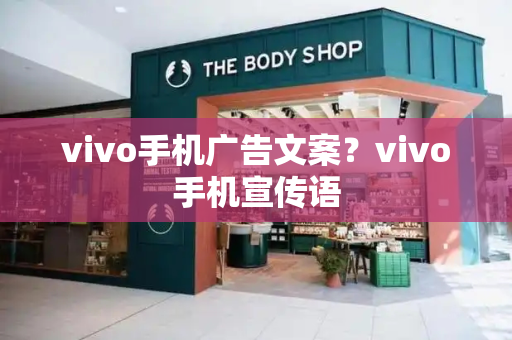 vivo手机广告文案？vivo手机宣传语