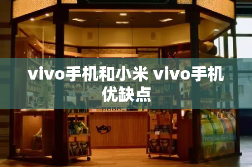 vivo手机和小米 vivo手机优缺点