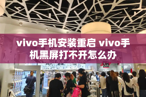 vivo手机安装重启 vivo手机黑屏打不开怎么办