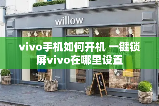 vivo手机如何开机 一键锁屏vivo在哪里设置-第1张图片-星选测评