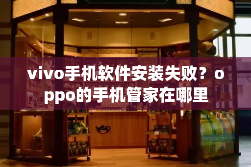 vivo手机软件安装失败？oppo的手机管家在哪里-第1张图片-星选测评