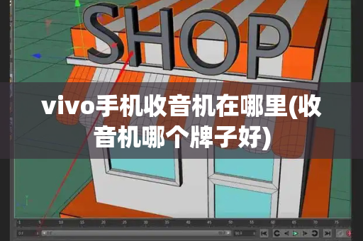 vivo手机收音机在哪里(收音机哪个牌子好)