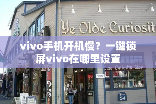 vivo手机开机慢？一键锁屏vivo在哪里设置-第1张图片-星选测评